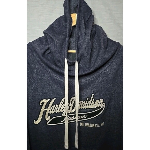 Harley-Davidson Navy Blue Hoodie - Picture 4 of 9